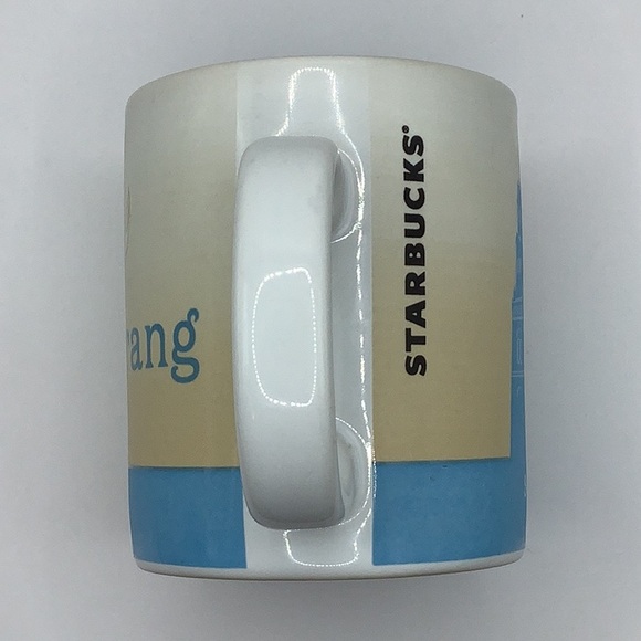 Starbucks Semarang Indonesia Mug Collector Series 2011 White Blue Coffee Tea - Picture 7 of 7